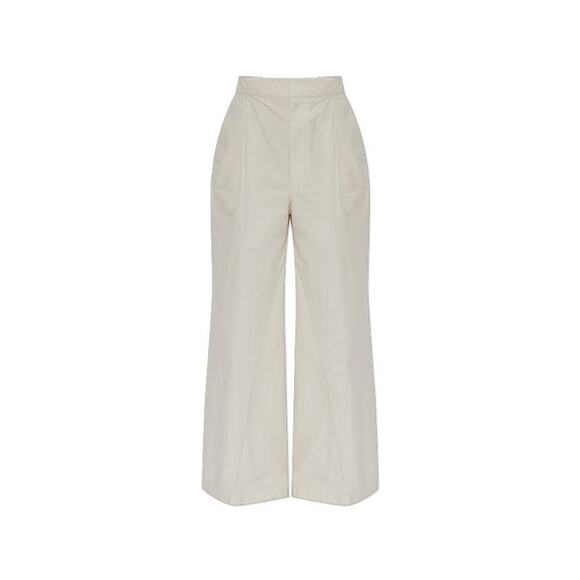 Maison Margiela Wide Leg Trouser Pants in Stone 38 S - Picture 3 of 4